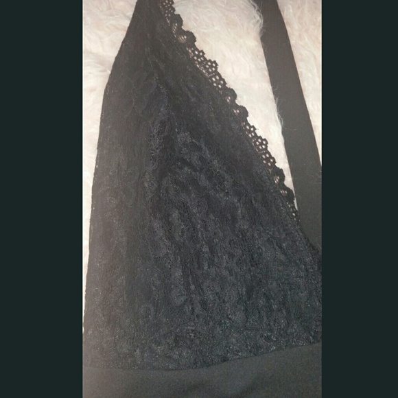 NWOT LULU’S Black Halter Dress👗 - Picture 6 of 8